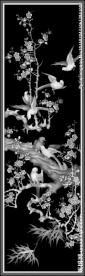 梅花灰度图