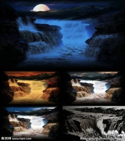 黄河——母亲舞台背景