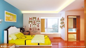 儿童房效果图