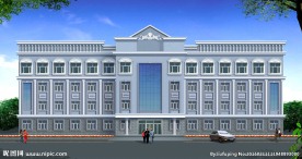 楼体效果图 外墙效果图