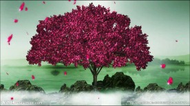 大气唯美高清三维大树梦幻背景