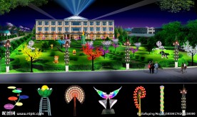 春节灯展 元宵节灯展 节日亮化