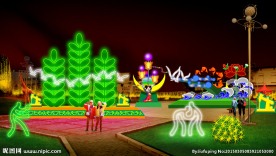 春节灯展 元宵节灯展 节日亮化