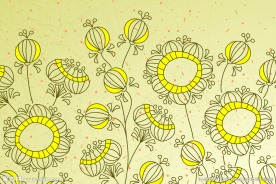 向日葵背景墙