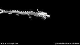 银龙飞舞带透明通道