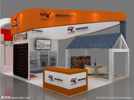 展览设计  3D模型展览