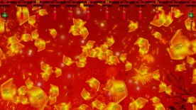 金元宝鞭炮红灯笼喜庆节日视频