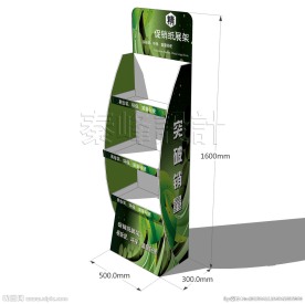 促销纸展架SU模型