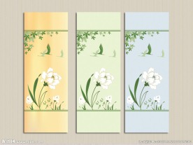 移门图案 简约花纹 花纹移门图