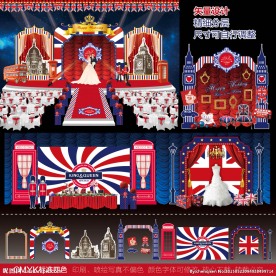 英伦风主题婚礼设计 英伦婚礼