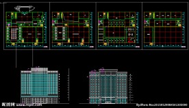 办公酒店平立面