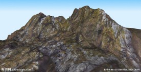 山势3D模型