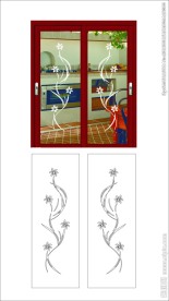 玻璃移门矢量图