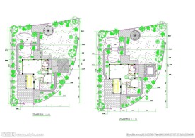 别墅户型设计CAD图纸