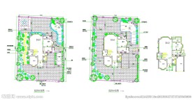 私家别墅建筑设计CAD图
