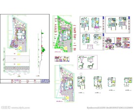 别墅户型设计CAD图
