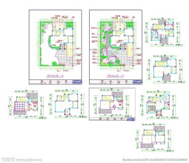 家居施工平面图