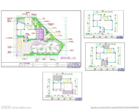 别墅豪宅户型CAD图纸