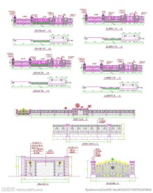 别墅大门设计施工图