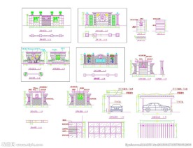 墙体建筑施工图