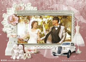 婚礼背板 婚礼素材