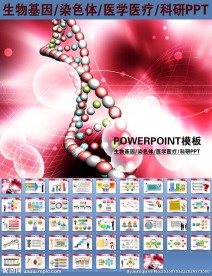 生物基因染色体医学医疗PPT