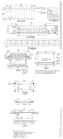 桥梁装饰  CAD图
