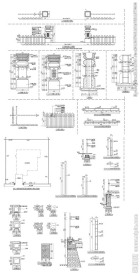 河边护栏建筑CAD图