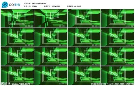 三维空间立体倒计时LED视频