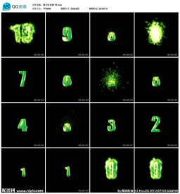 爆炸式舞台演出LED背景视频