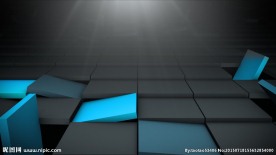 三维方块特效