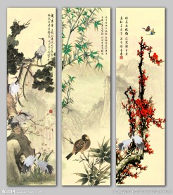 松竹梅岁寒三友