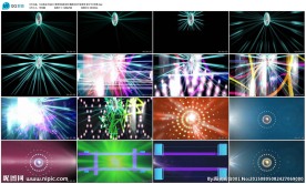 年会晚会开场拉丁舞背景视频