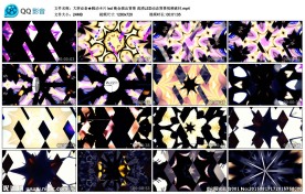 跳动卡片LED动态背景视频素材
