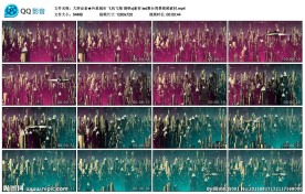 外星城市飞机飞翔酒吧vj素材