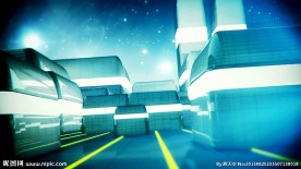 三维立体DJ视频背景