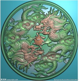 双龙戏珠