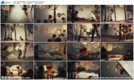 创意3D机器人夜场酒吧vj背景