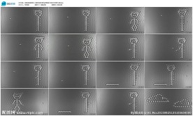 钢珠小人微型电影夜酒吧vj背景
