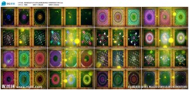 套马杆万花筒led视频vj素材