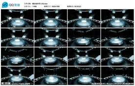 螺旋旋转类颁奖舞台LED背景