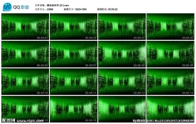 螺旋旋转类绿色舞台演出LED
