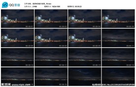 高清HD城市夜景影视素材LED