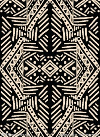 黑白几何图案 分层