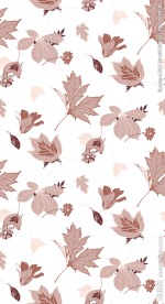 矢量树叶  枫叶分层