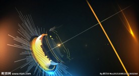 超清科幻三维背景视频