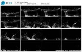 水素材喷水舞台演出LED背景