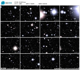 星光星空舞蹈LED素材唱歌背景