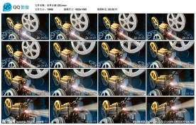 电影影视灯光LED背景视频素材