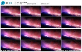 火山喷发影视素材LED背景视频